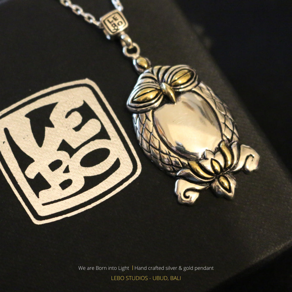 We are Born Into Light - Limited Edition - Lebo Necklace